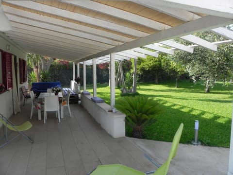 Property building, Patio