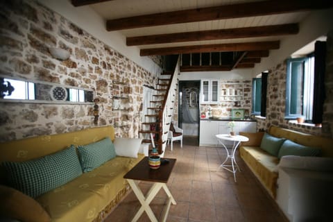 Living room, kitchen