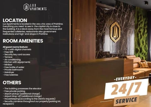 Location, room service