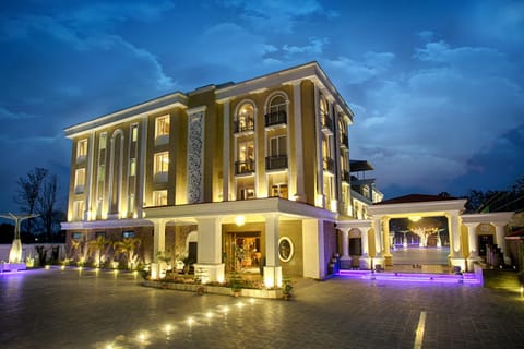Property building, Sunset
