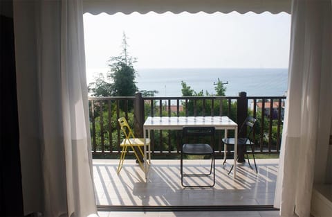 Patio, Day, Natural landscape, View (from property/room), Balcony/Terrace, Seating area, Dining area, Garden view, Sea view
