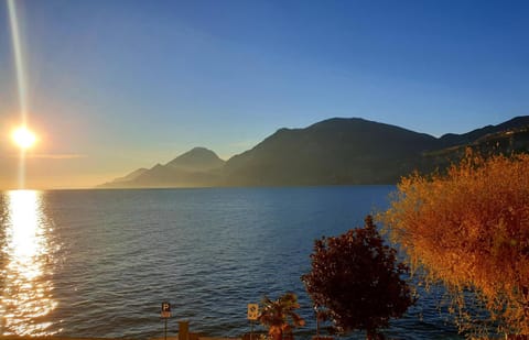 Natural landscape, Lake view, Sunset
