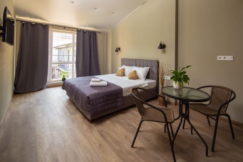 Bed, View (from property/room), Photo of the whole room, Decorative detail, Bedroom