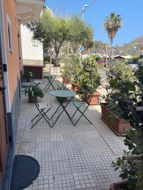 Property building, Patio