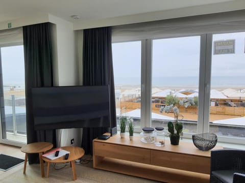 Living room, Seating area, Sea view