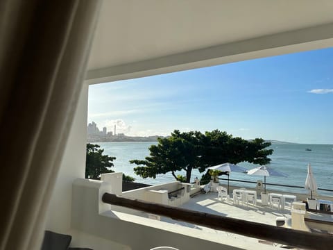 Natural landscape, View (from property/room), Balcony/Terrace, Sea view