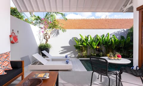 Patio, Garden view, Pool view