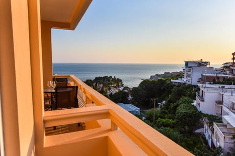 Property building, Nearby landmark, Day, Natural landscape, View (from property/room), Balcony/Terrace, Sea view