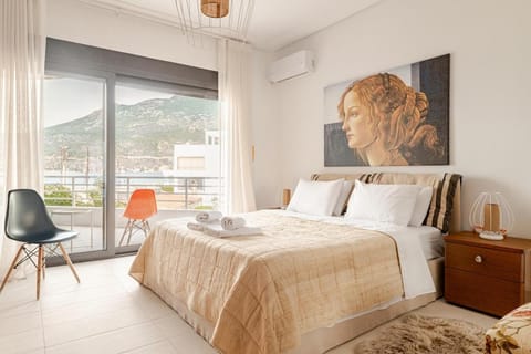 Loutraki Μοναδικής θέσης διαμέρισμα στη θάλασσα Apartment in Euboea