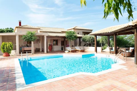 Patio, Pool view