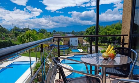 Balcony/Terrace, Pool view