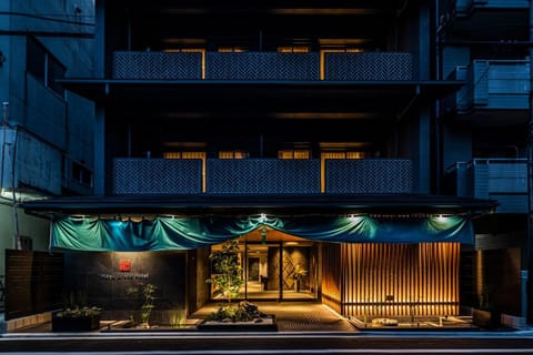 Property building, Facade/entrance, Sunset