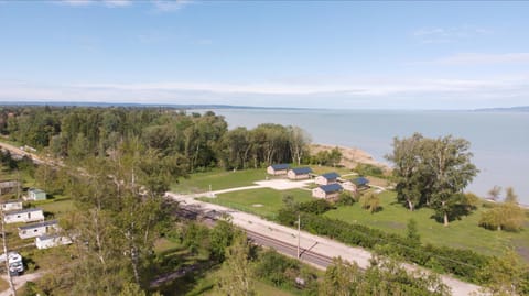 Bird's eye view, Fishing, Lake view