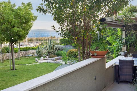 Patio, Day, Summer, Balcony/Terrace, Garden view, Landmark view, Sea view