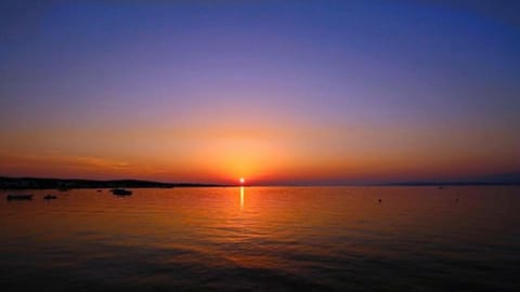 Natural landscape, Beach, Sea view, Sunset