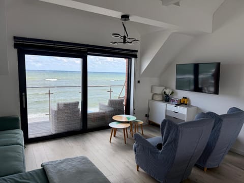 View (from property/room), Balcony/Terrace, Sea view