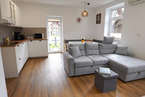 TV and multimedia, Kitchen or kitchenette, Living room, Seating area