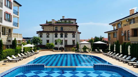 Day, Pool view, Swimming pool, sunbed