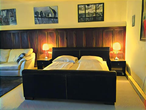 Bed, Bedroom