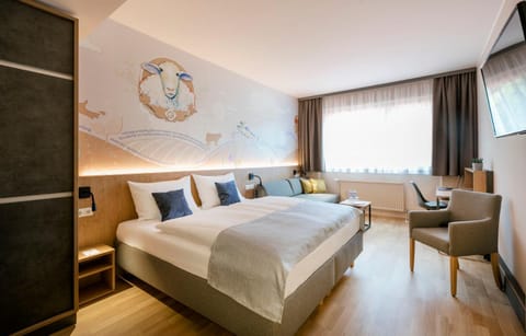 Bed, Living room, Photo of the whole room, Bedroom