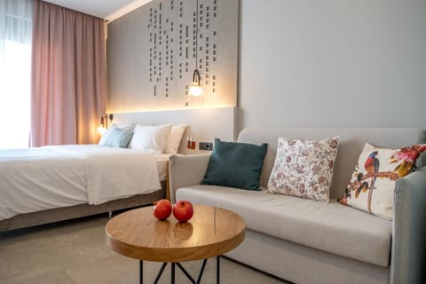 Living room, Seating area, Bedroom