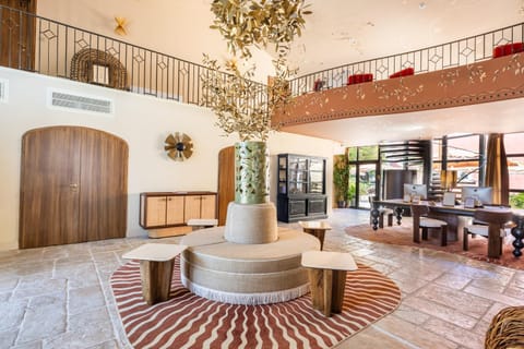 Property building, Facade/entrance, Living room, Seating area