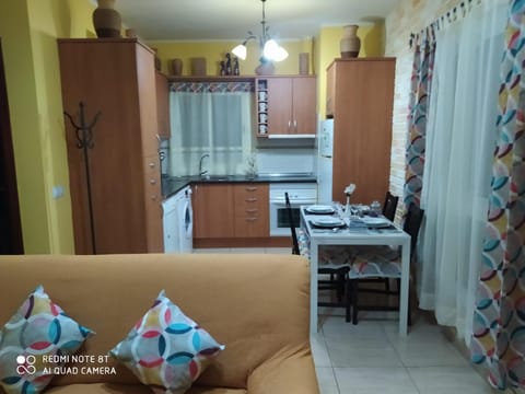 Kitchen or kitchenette, oven, stove