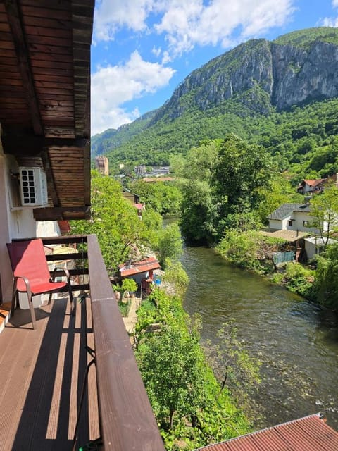 Day, Natural landscape, Mountain view, River view