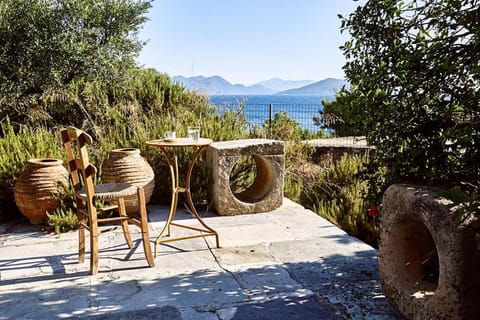 Garden, Sea view