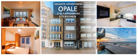 Opale 0101 - 2 bedrooms 6p - sea view - dogfriendly Apartment in Koksijde