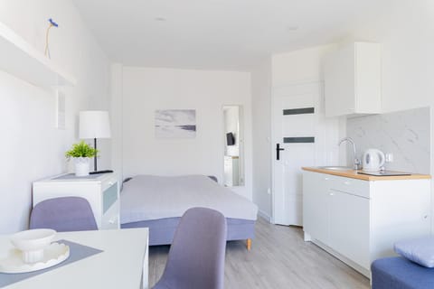 Bed, Kitchen or kitchenette, Photo of the whole room