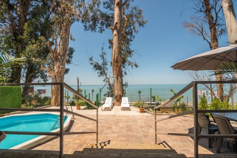 View (from property/room), Sea view, Swimming pool