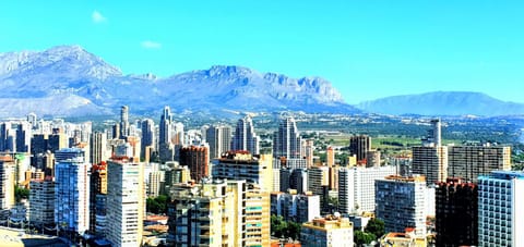 City view, Mountain view