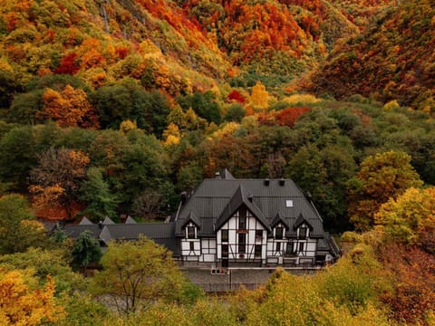 Property building, Natural landscape, Mountain view
