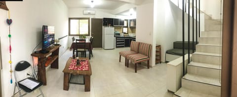 Kitchen or kitchenette, Living room