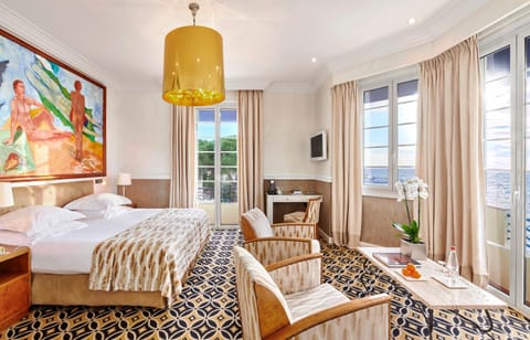 Bedroom, Sea view