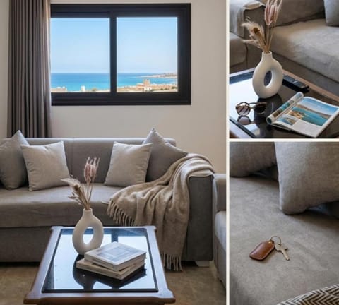 Natural landscape, TV and multimedia, Living room, Seating area, Sea view