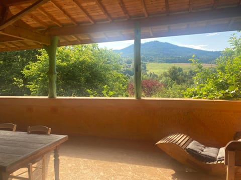 Day, Natural landscape, View (from property/room), Balcony/Terrace, Mountain view