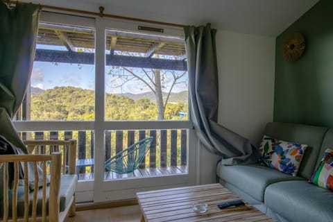 Patio, Natural landscape, Living room, Seating area