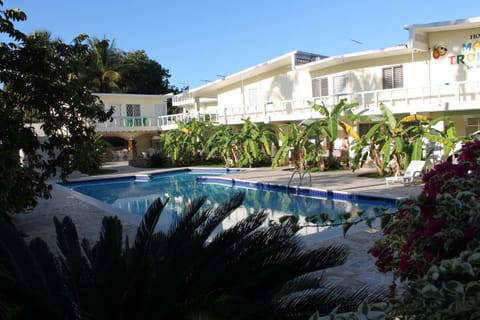 Property building, Pool view, Swimming pool