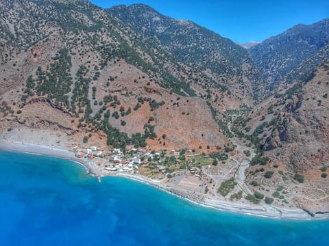 Facade/entrance, Bird's eye view, Sea view