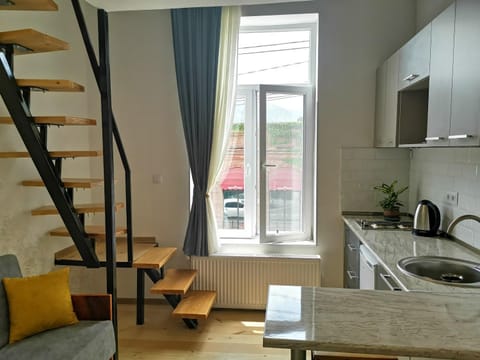 Nearby landmark, Restaurant/places to eat, Neighbourhood, Natural landscape, Children play ground, TV and multimedia, Coffee/tea facilities, Kitchen or kitchenette, Living room, Photo of the whole room, Street view, Supermarket/grocery shop, Shopping Area, Sunset
