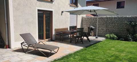 Property building, Patio