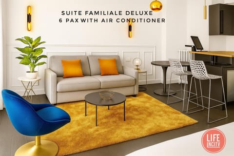 Living room, Dining area