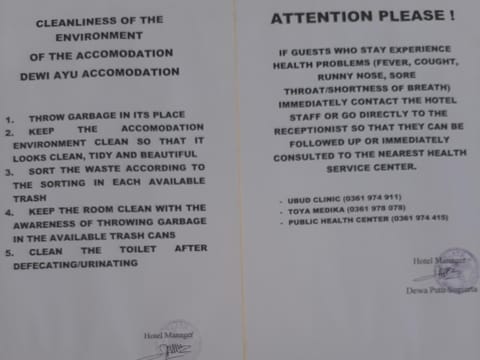 Dewi Ayu Accomodation Bed and Breakfast in Ubud