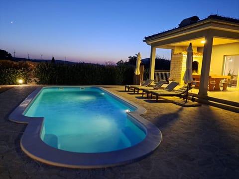 Modern Guest House Rak with beautiful pool Villa in Šibenik-Knin County, Croatia