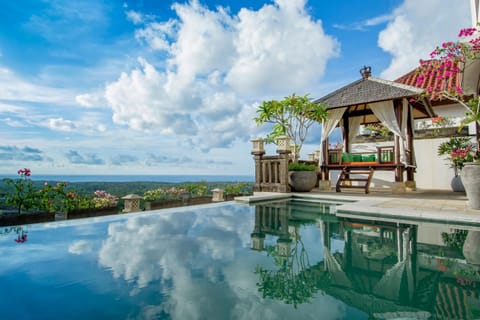 Balcony/Terrace, Landmark view, Pool view, Sea view, Swimming pool