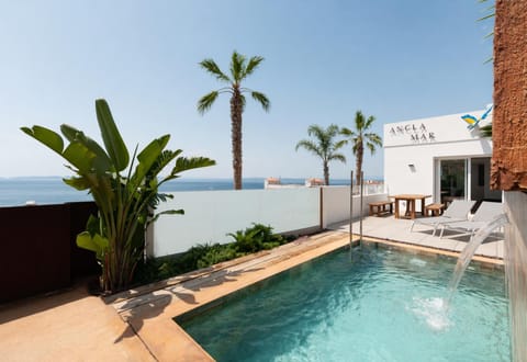 Pool view, Sea view, Swimming pool