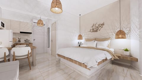 Photo of the whole room, Bedroom