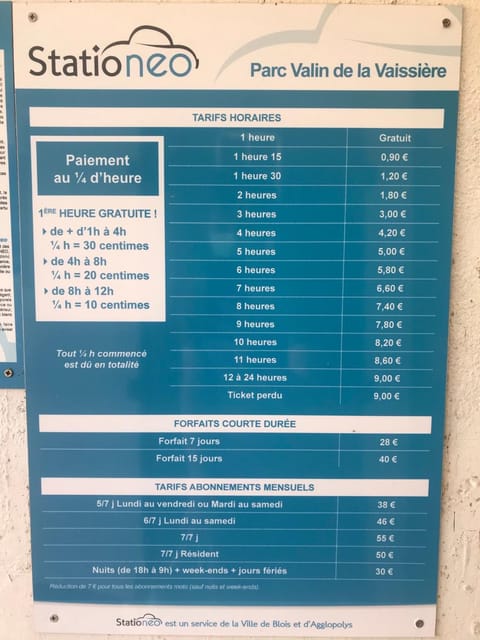 Blois, vue panoramique Loire Apartment in Blois